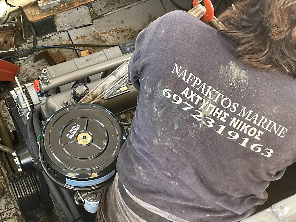 Nafpaktos Marine technical team