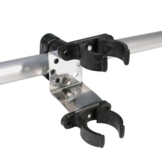 Stainless steel lifebuoy light holder for boat safety equipment