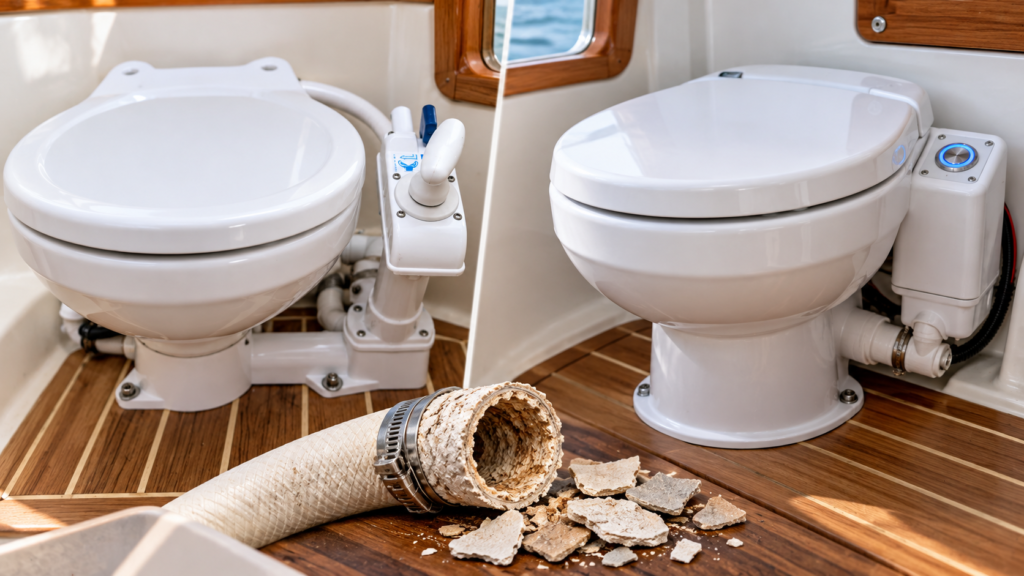 Manual vs Electric Marine Toilet: Which Is Better for a Boat?