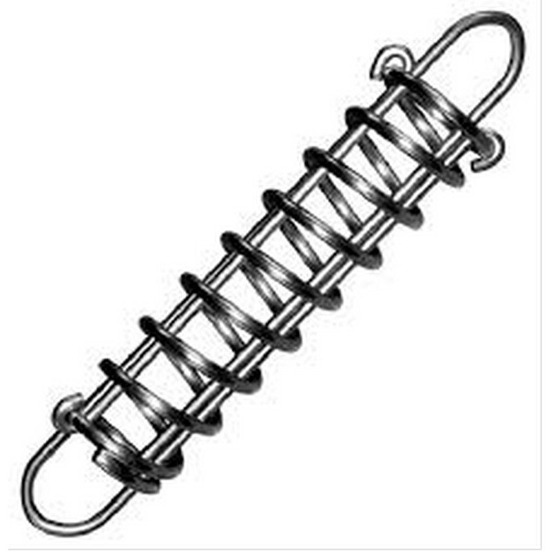 Ελατήριο Πρόσδεσης Inox B.T. για Σκάφη 7–18 m 1 Stainless steel B.T. mooring spring for boat dock lines